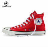 Converse all star sneakers canvas red low shoes