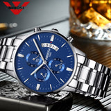 NIBOSI Blue Watch