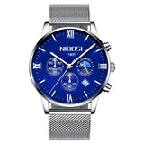 NIBOSI Blue Watch