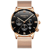 Rose Gold Color Men Watch