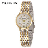 Top Brand Luxury Waterproof Quartz  For Women Gold Watch