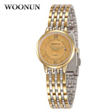 Top Brand Luxury Waterproof Quartz  For Women Gold Watch