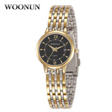 Top Brand Luxury Waterproof Quartz  For Women Gold Watch