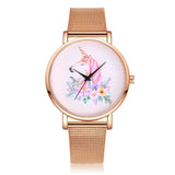 Lvpai Mesh Luxury Rose Gold Flamingos