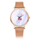 Lvpai Mesh Luxury Rose Gold Flamingos