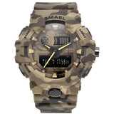 New Camouflage Military Watch SMAEL Watch 8001