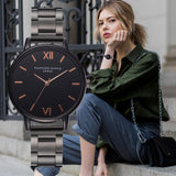 Lvpai Luxury Black Mystical Stainless Steel