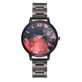 Lvpai Luxury Black Mystical Stainless Steel