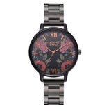 Lvpai Luxury Black Mystical Stainless Steel