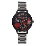 Lvpai Luxury Black Mystical Stainless Steel