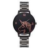 Lvpai Luxury Black Mystical Stainless Steel