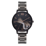 Lvpai Luxury Black Mystical Stainless Steel