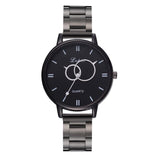 Lvpai Luxury Black Mystical Stainless Steel