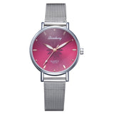 Luxury Metal Belt Ladies Bracelet Watches