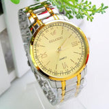 Luxury Gold Mens Watches Stainless Steel