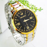 Luxury Gold Mens Watches Stainless Steel