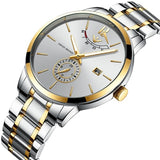 NIBOSI Simple Gold Watch