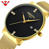 NIBOSI Gold Watch