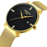 NIBOSI Gold Watch