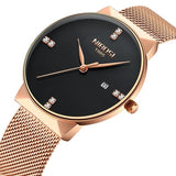 NIBOSI Gold Watch