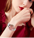Luxury Metal Belt Ladies Bracelet Watches