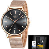 LIGE Women Watch Top Brand Luxury