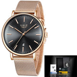 LIGE Women Watches Top Brand Luxury Ladies