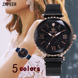 Stainless Steel Mesh Strap Wristwatch