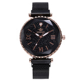 Stainless Steel Mesh Strap Wristwatch