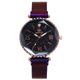 Stainless Steel Mesh Strap Wristwatch