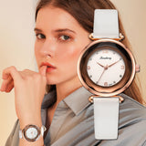 Luxury Rose Desgin Creative Ladies Watches