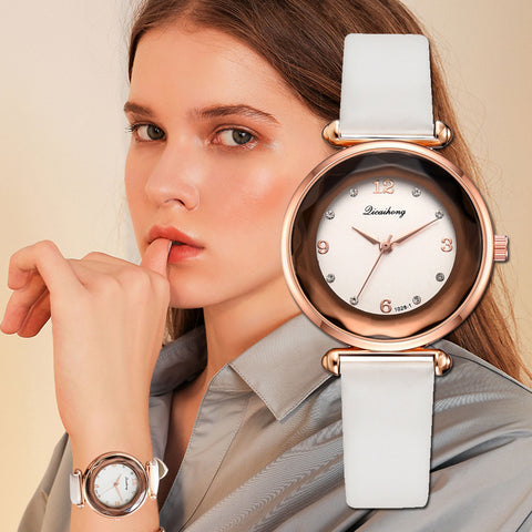 Luxury Rose Desgin Creative Ladies Watches