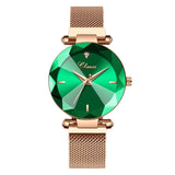 CHENXI Geometry Crystal Luxury Quartz Watches