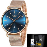 LIGE Ultra thin Ladies Watches
