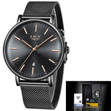 LIGE Ultra thin Ladies Watches