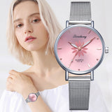 Luxury Metal Belt Ladies Bracelet Watches
