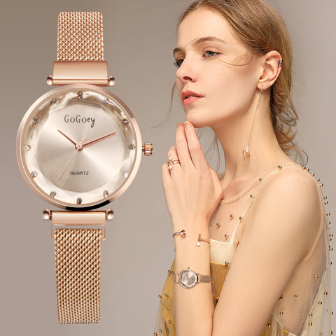 GoGoey Rose Gold Luxury Watches