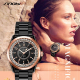 SINOBI Fashion Women Diamonds Wrist Watches
