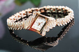 Crystal Watch Luxury Rose Gold