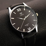 Yazole Watch Simple Hook Needle Business Watch