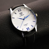 Yazole Watch Simple Hook Needle Business Watch