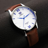 Yazole Watch Simple Hook Needle Business Watch