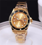 Top Brand Luxury Men's Gold Watch 40mm