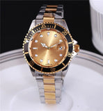 Top Brand Luxury Men's Gold Watch 40mm