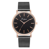 Lvpai Fashion Black Quartz Watches