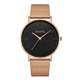 GENEVA Casual Luxury Stainless Steel