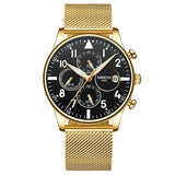 2019 NIBOSI Mens Watches
