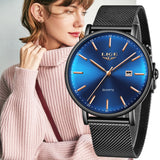 LIGE Women Watches Top Brand Luxury