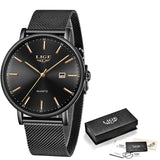 LIGE Women Watches Top Brand Luxury