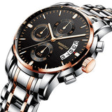 NIBOSI Luxury Brand Men Fashion Sport Watches